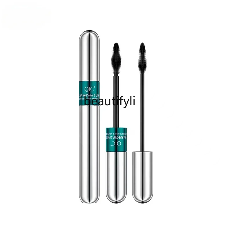 

Double-headed mascara for women, waterproof, slender, curled, non-smudging, lengthened, dense, natural and lasting