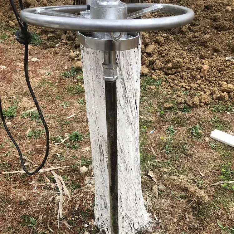 Perceuse de puits d'eau électrique portative, Mini perceuse à eau Portable, bon prix d'opération est bas