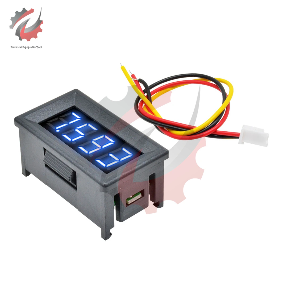 0.36 Inch 3Wires 4Bits Mini Digital Voltmeter DC 0-100VPrecision Voltage Meter Panel Tester For Electromobile Motorcycle Car 12V