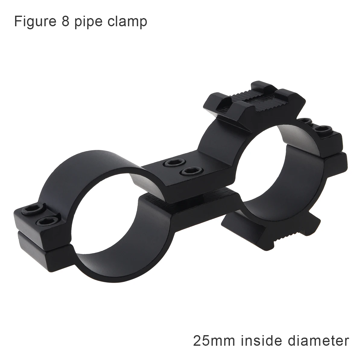 

25mm Bicycle Handlebar Light Bracket Bike Lamp Holder Rail Mount LED Torch Headlight Pump Stand