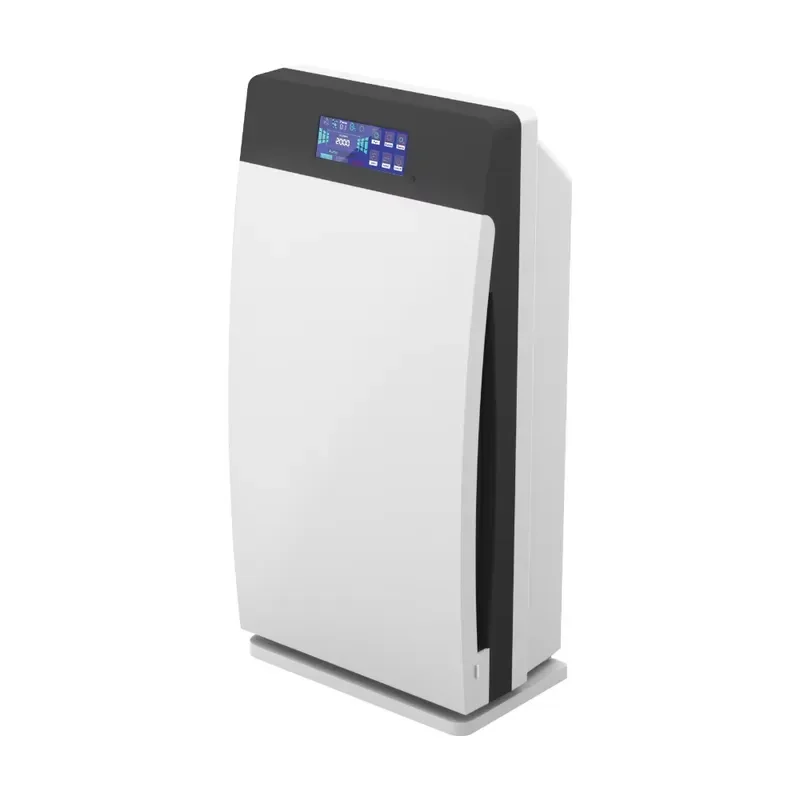 Smart WiFi Air Purifier for Home Bedroom Hotel Portable Large Capacity Low Noise Freshener with Power Supply for Pet Owners
