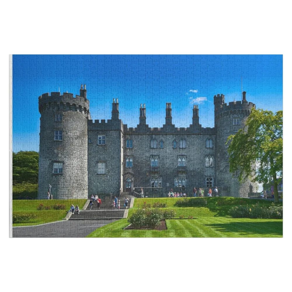 Kilkenny Castle, Ireland Jigsaw Puzzle Photo Custom Wooden Decor Paintings Wood Adults Custom Child Puzzle