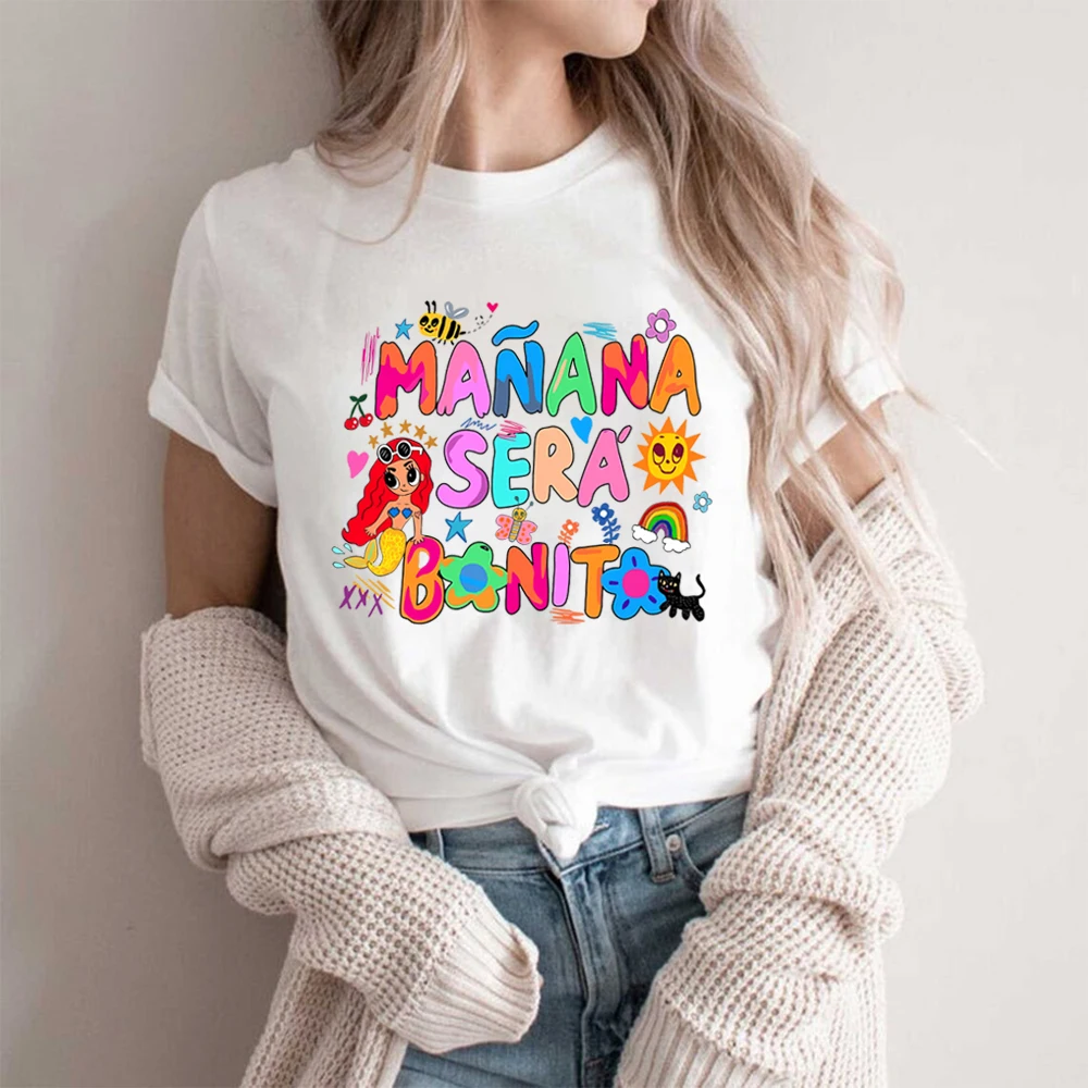 Karol G Manana Sera Bonito T Shirt Morgen Wordt Leuk Shirt Geweldig Verjaardagscadeau Voor Meisjes Trending Nu Shirt Unisex T Shirts