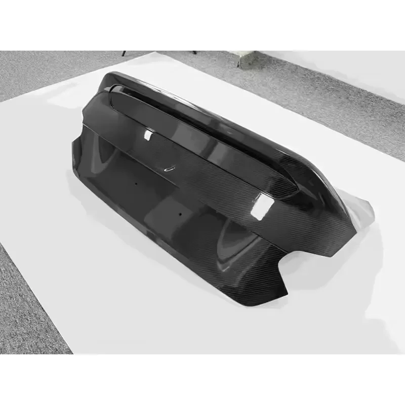 High Quality Carbon Fiber Car Trunk Cover For G87 M2 V Style Dry Carbon Rear Trunk Cover