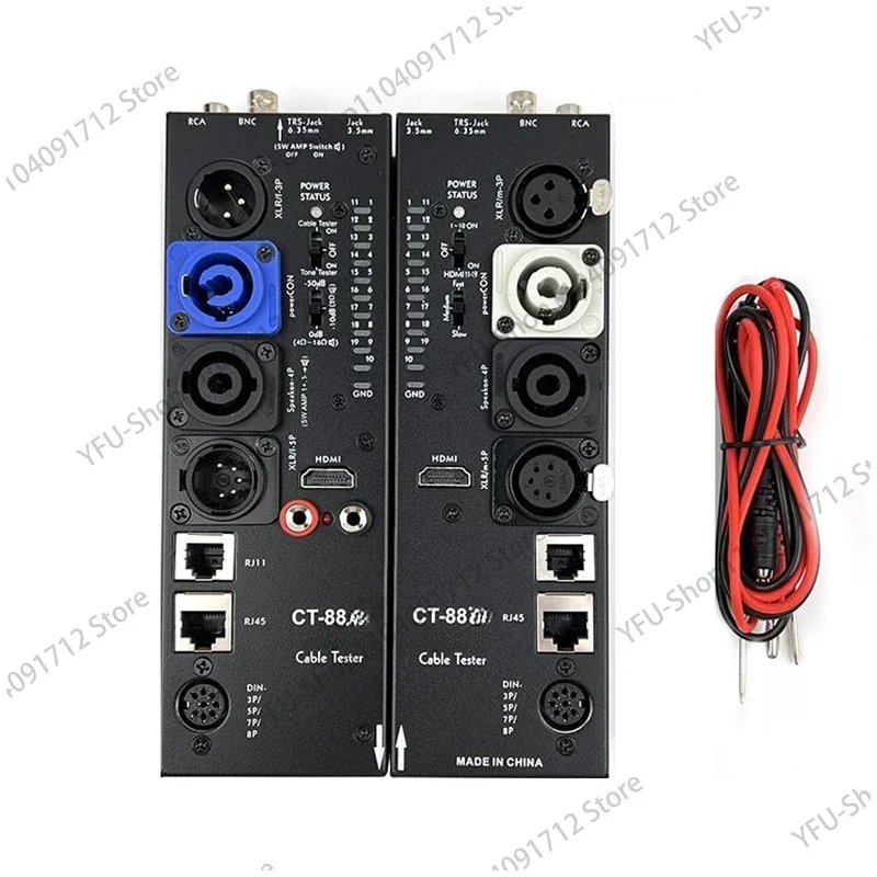 

CT-88 Separate Multi-Function Xlr Signal Hdm Line Meter Automatic Audio Side