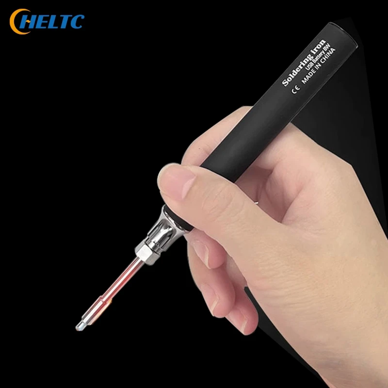 

1pc Soldering Iron Tip Wireless Portable Mini Soldering Iron Tip USB Battery Soldering Iron Welding Tips For Repair Welding Tool