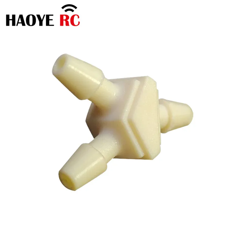 Haoye 2 pcs Nylon y-Joint Dreiwege-Verbindungs verbindung für RC Flugzeuge Teile elektrische Flugzeuge Schaum Modell Zubehör