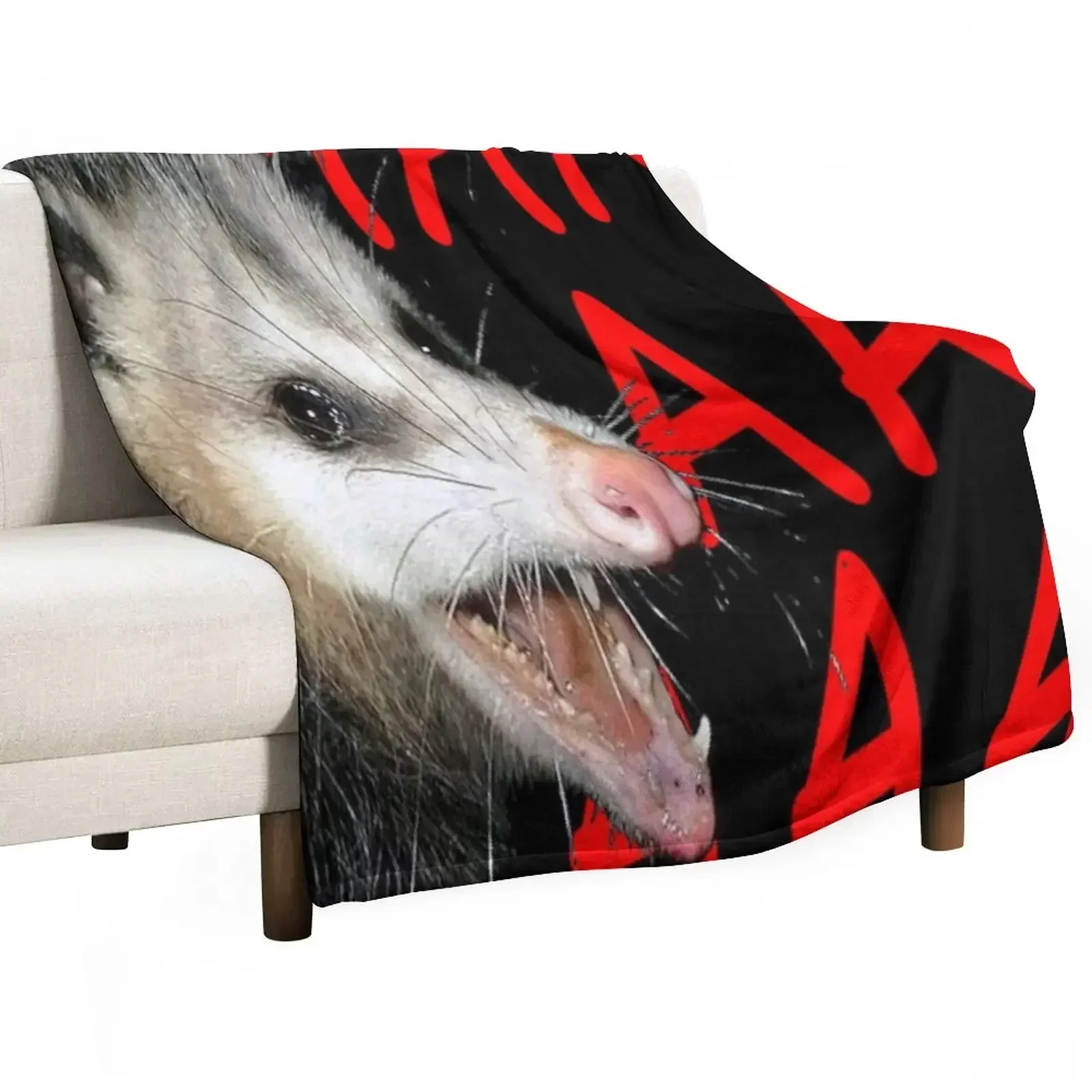 

AAAAA POSSUM Throw Blanket Blankets Sofas Of Decoration Beautifuls Heavy for babies Blankets