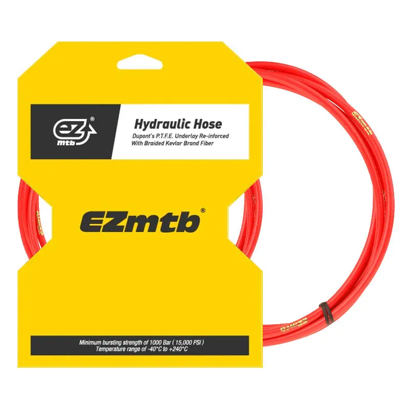 EZMTB Bike Brake Hydraulic Tubing MTB Bicycle Bleed Kit Clamp Disc Roter Brake Left Right Lever Repair tool Parts