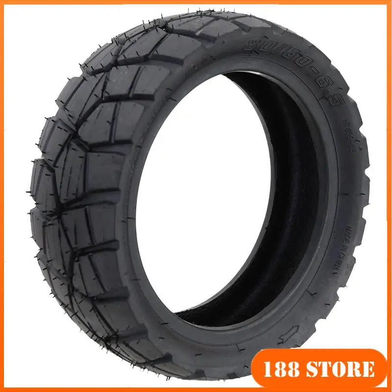 Electric Scooter 80/50-6.5 Vacuum Tubeless Tire Front Wheel Thick Wear-Resistant Tire