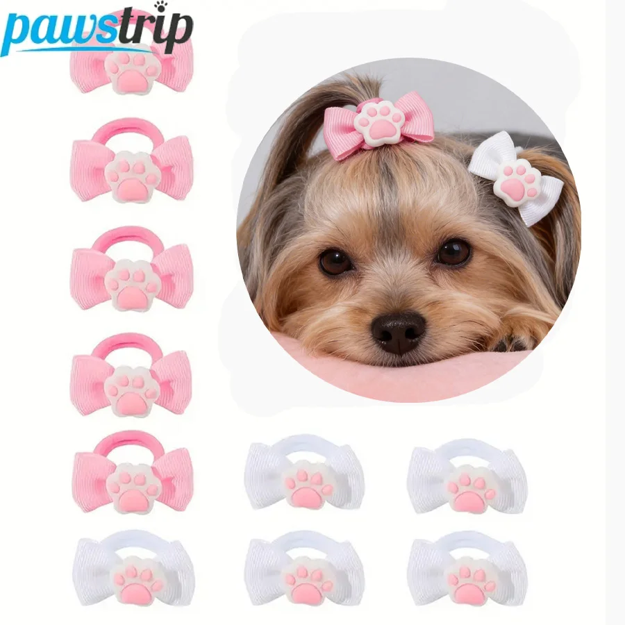 Lazos elásticos para pelo de perro, gato y cachorro – Cuidado capilar - imagen 5