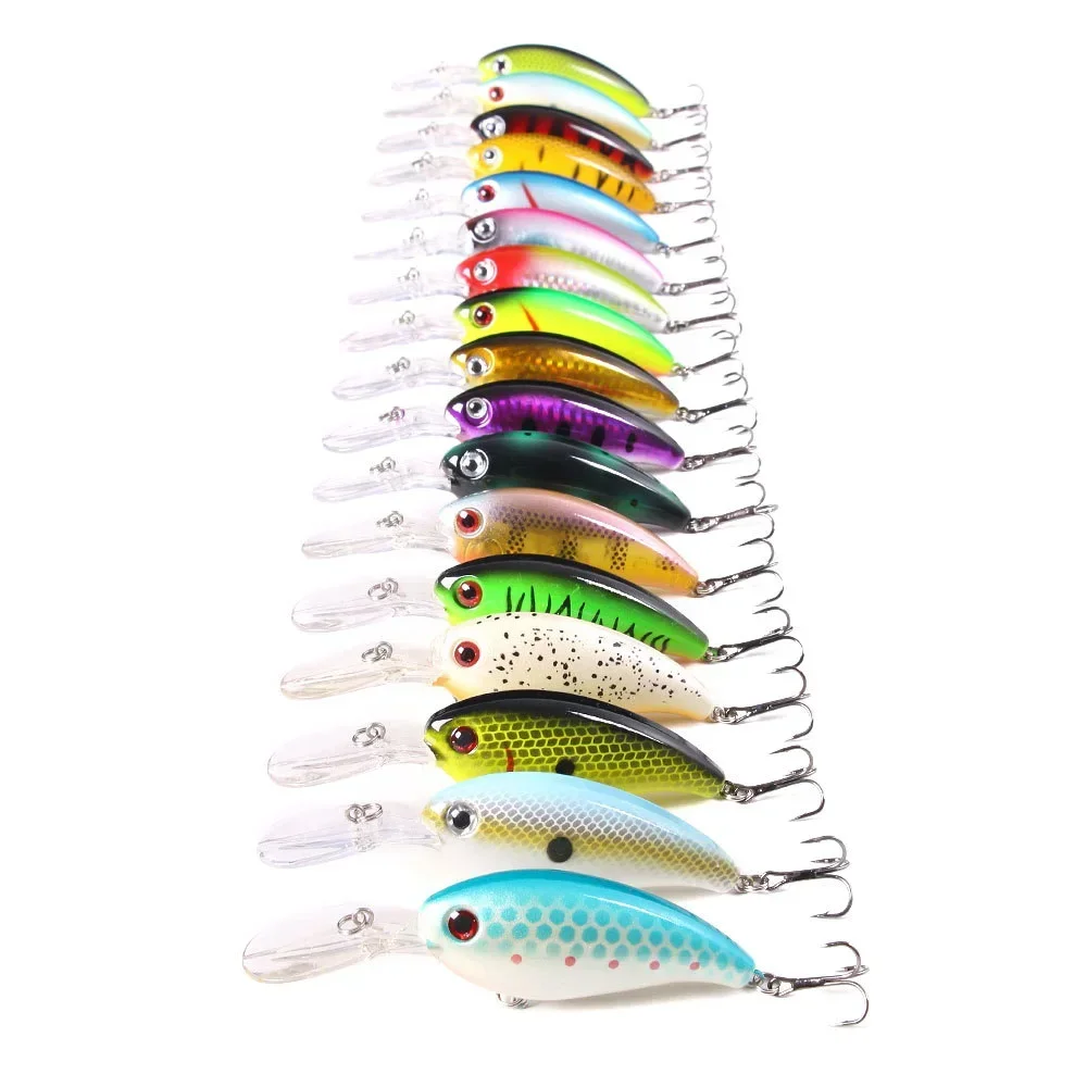 1pcs 100mm 14g Hard Bait Wobbler Artificial Fishing Lure Crank Jerkbait Baits Bass Trout Trolling Pesca Minnow Tackle Swimbait