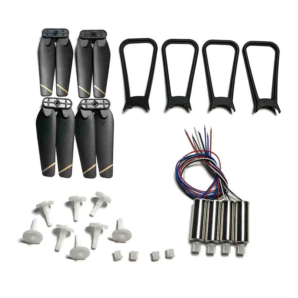 

4D-V4 Spare Part Kit Propeller Protective Frame Motor Engine Gear Part for 4DRC V4 RICHIE Drone Replacement Accessory