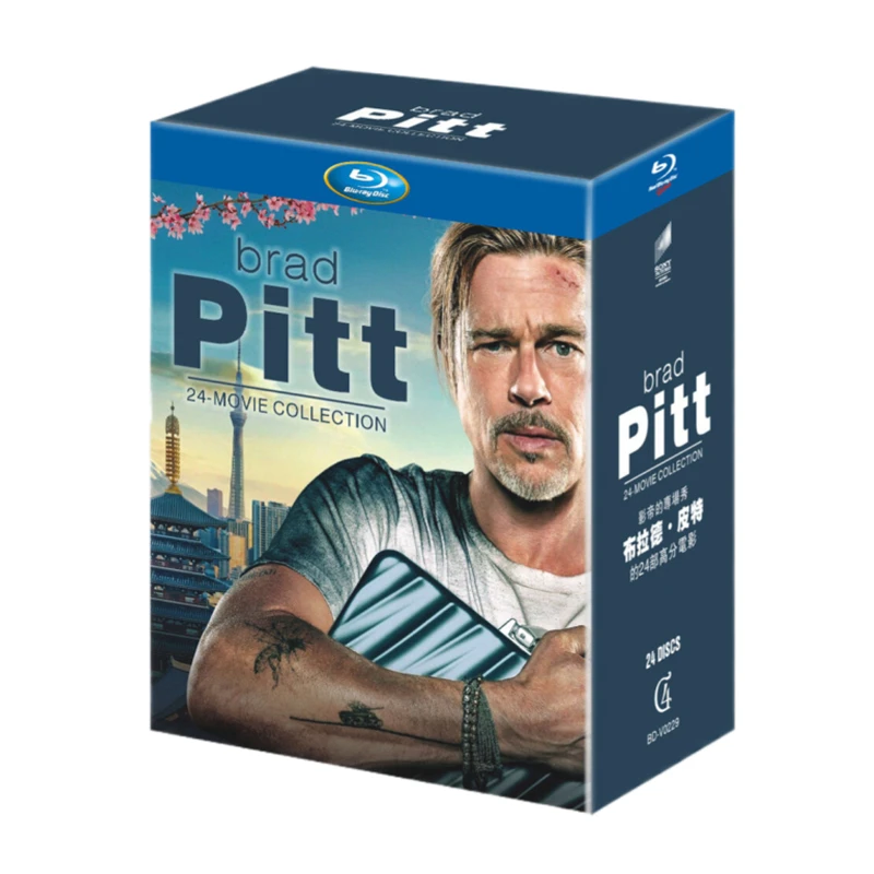 

Brad Pitt Collection 24-Disc Collector's Edition Blu-ray Disc