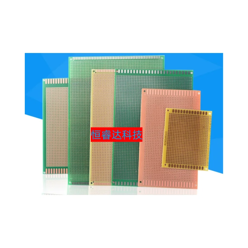 5PCS/LOT 5*7CM 7*9cm 9*15cm 10*22cn 12*18cm Single sided universal plate Bakelite experimental board 2.54mm hole PCB