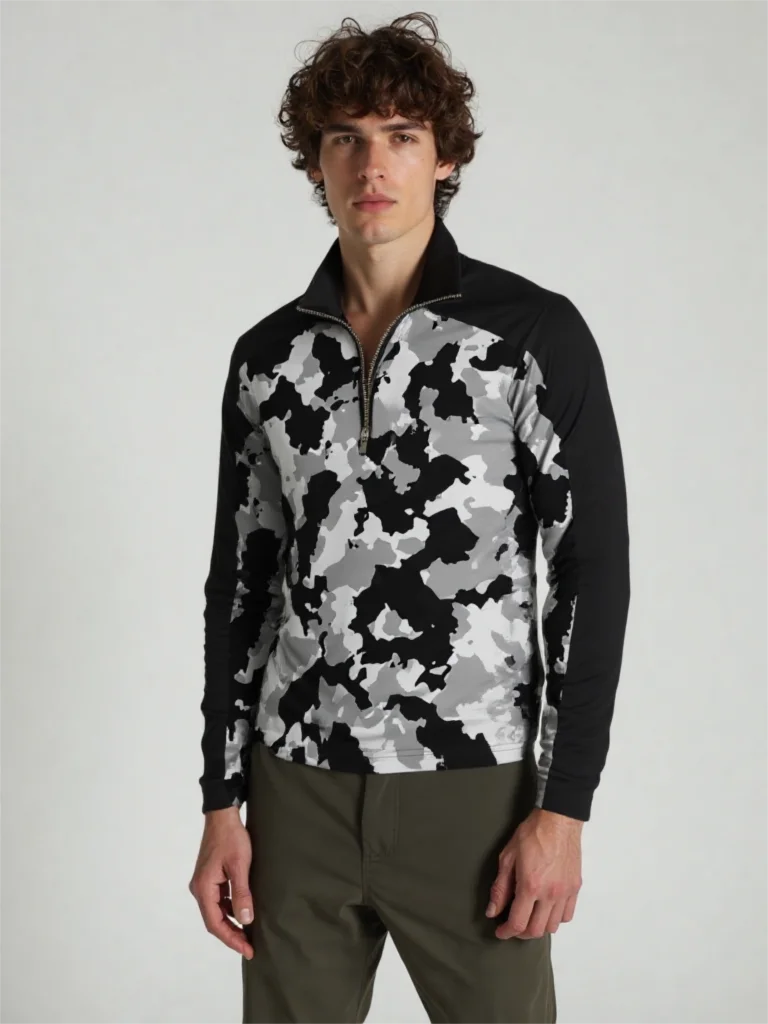 3D Print Leopard Spotted Pattern Zipper Sweatshirts For Men Fashin Outdoor Business Casual Long Sleeve Loose Comfortable Clothes