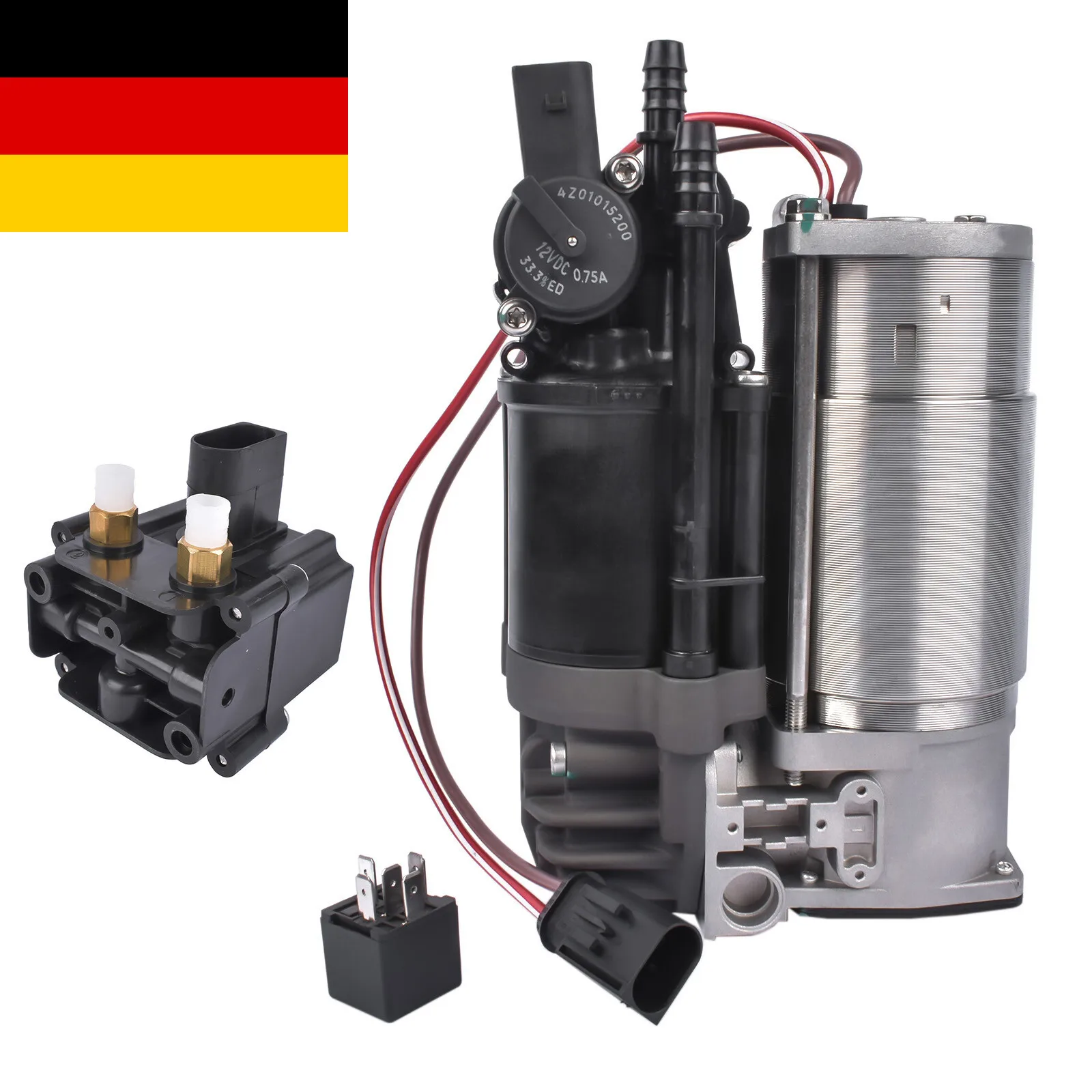 Image of AP03 Luftfederungskompressor + Magnetventil Luftfederung für BMW 5er GT F07 F11 518d 520i 525d 37206784137
