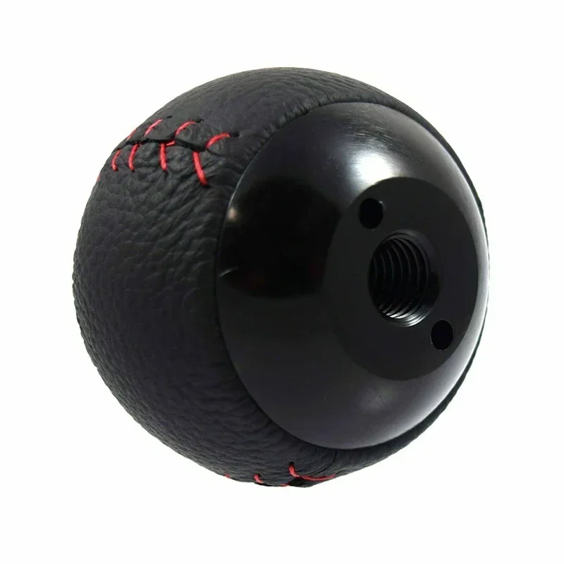 JDM Mugen Leather Aluminum Personalized Gear Shift Knob for HONDA CRZ, Type R Civic FA5, FG2 SI