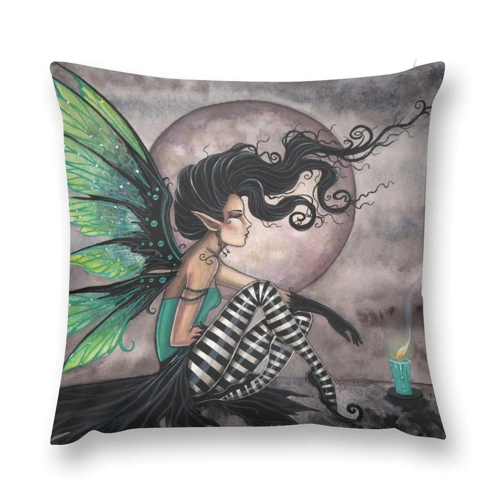 Secret Place Fairy Art by Molly Harrison Throw Pillow Bed pillowcases Cushions For Children home decor items pillow