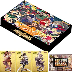 Original NARUTO Card For Children Uchiha Sasuke Haruno Sakura Exquisite Flowing Sand Limited Game Collection Card Table Gifts