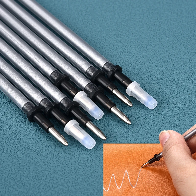 5/10/20Pcs Leather Scribing Refillable Pen Erasable Mercury Marker Clothing Fabric Textile Marking Water Pens DIY Leather Crafts