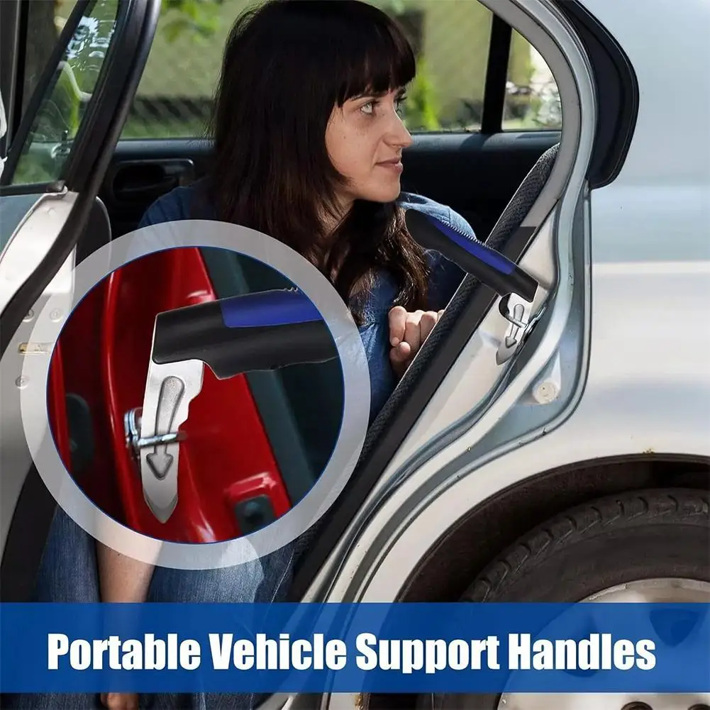 Car Handle Cane Vehicle Door Grab Bar Stand Assist Mobility Aid Tool Window Breaker Automotive Accessories For Children Elderly