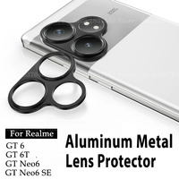 Lens film GT6t Aluminum Metal Camera Protector For Realme GT 6 6T Neo6 SE Rear Camera Lens Cover Case GTNeo6 Neo6SE Camera Film