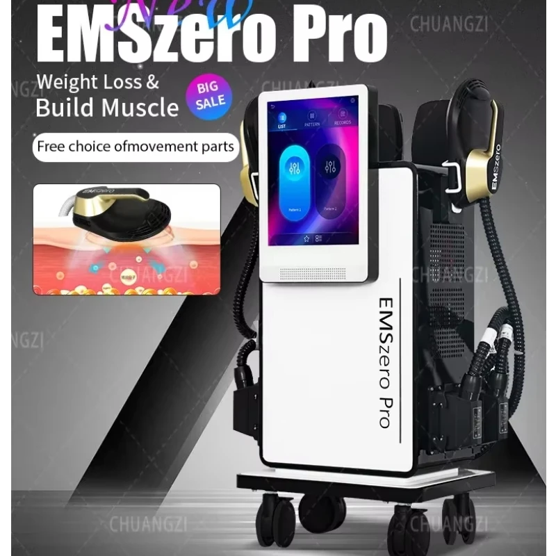 Professional EMS EMSzero Pro Sculpting Machine Emsone Body Slimming 2025 Muscle Stimulation Fat Removal