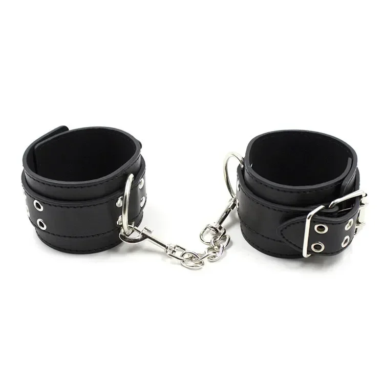 HandCuffs Bondage Restraints Sex Toy For Couples Sexy Costumes PU Leather BDSM Sex Products Wrist Cuffs Adjustable