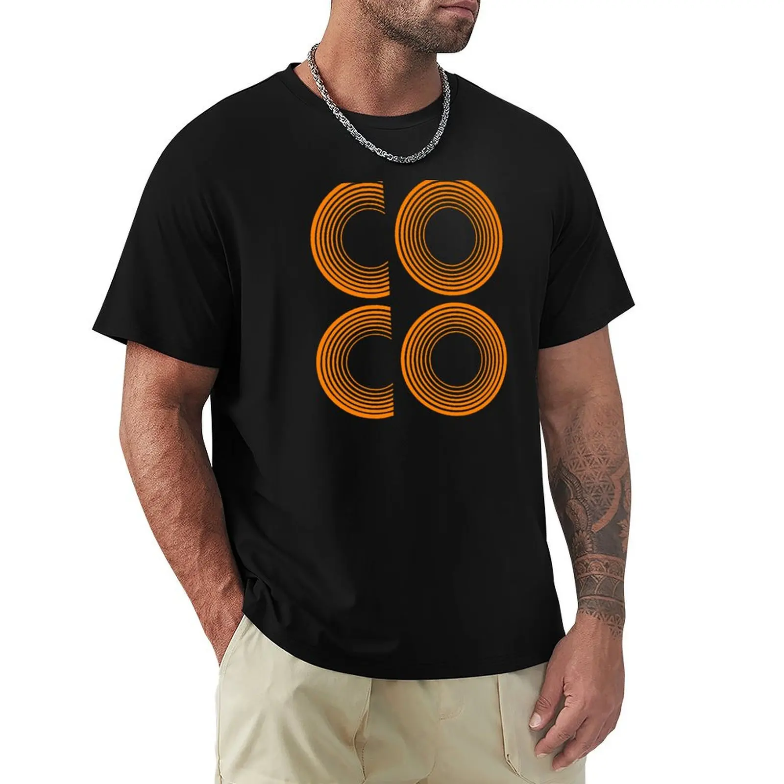 Coco Conan O'Brien T-Shirt All Match Basic Short Sleeve Top