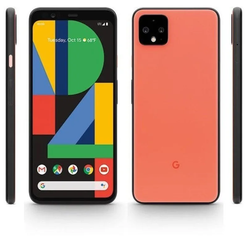 

Смартфон Google Pixel 4 с оригинальной системой Android 10-13, поддержкой 4G, 5,7-дюймовым экраном, 8-ядерным процессором и функцией распознавания лиц.