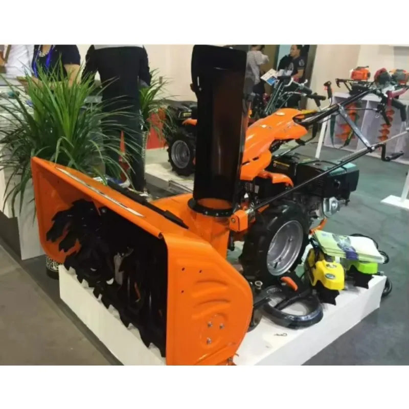 Professional Snowblower Snow Thrower Machine Cheap Brush Snow Blower with Motor Snowplow Sweeping Tool