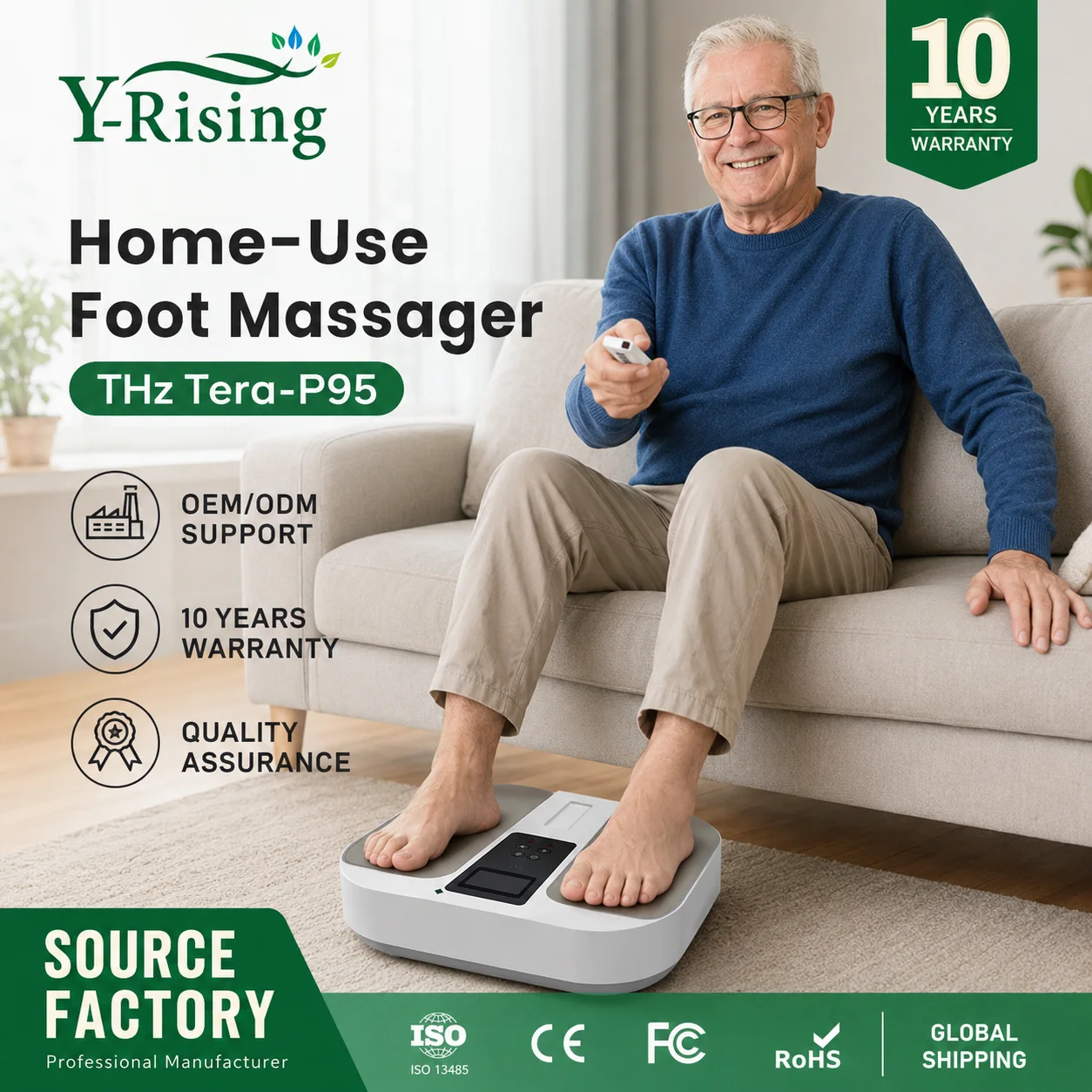 2026 Latest Terahertz Foot & Body Therapy Machine P90 Plus – Meridian Cleansing, Detox, Anti-Fatigue & Relaxation Health
