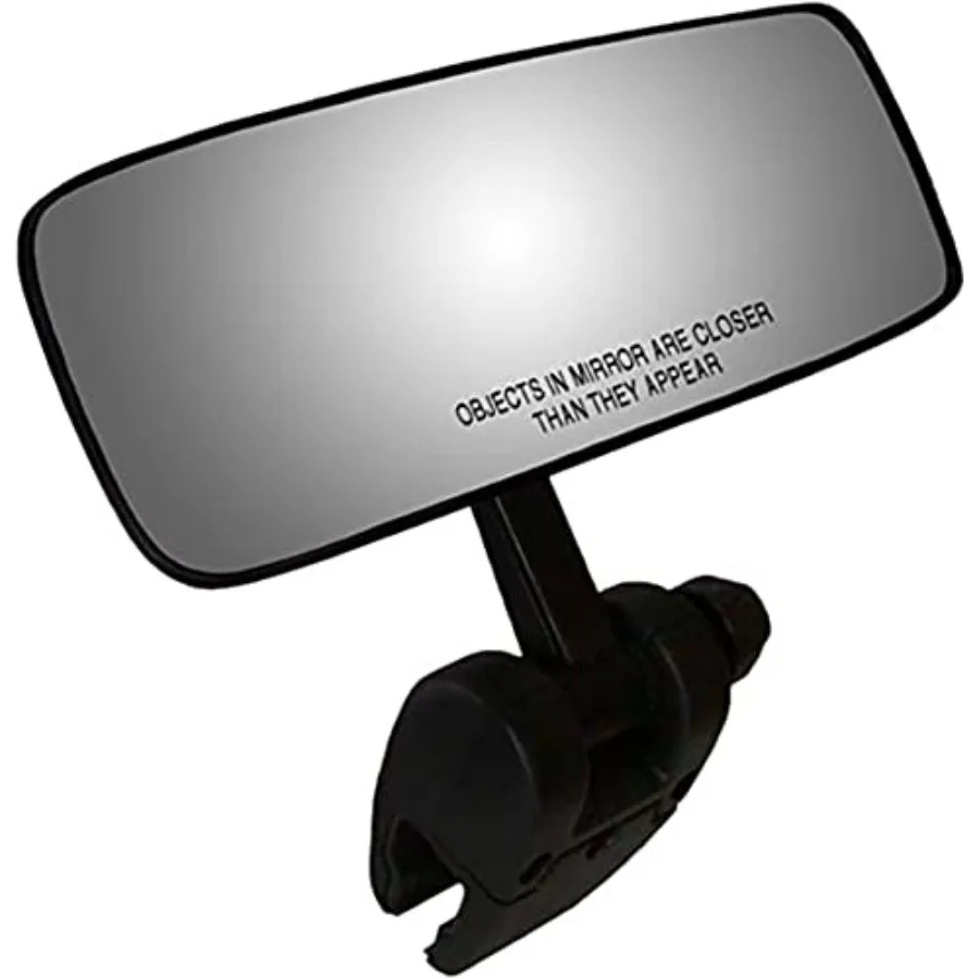

Marine Mirror 4 x 11 Black with Durable Material for Boating Applications