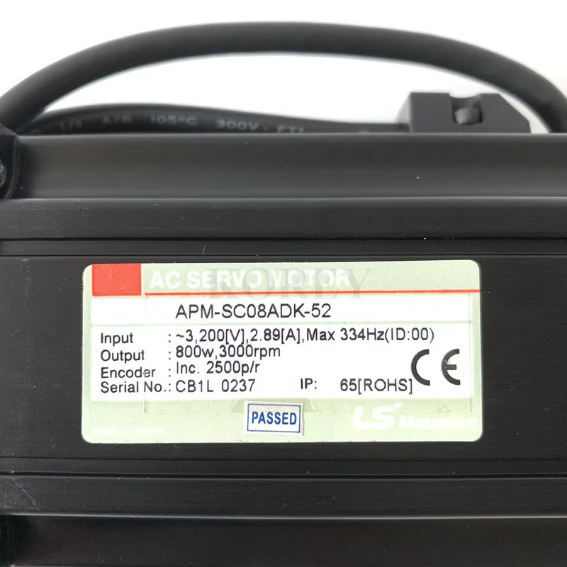 محرك سيرفو يعمل بالتيار المتردد APM-SC08ADK-52 العلامة التجارية الجديدة
