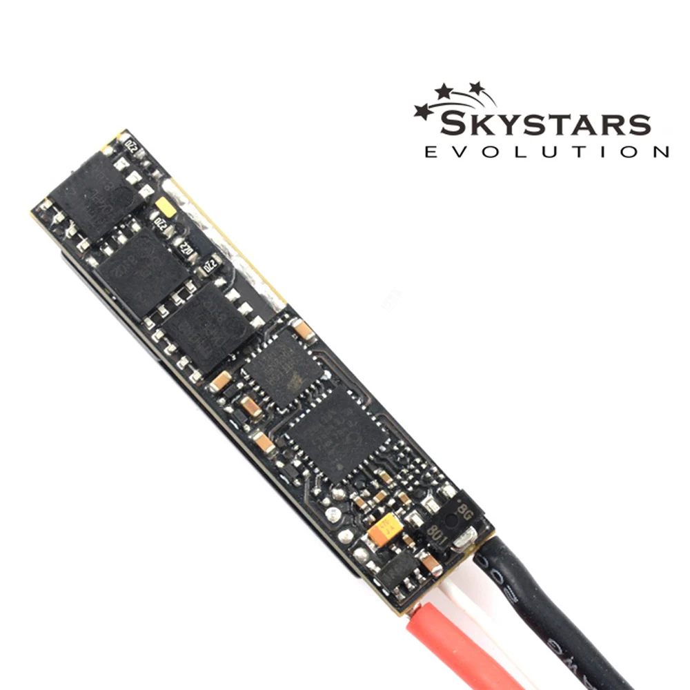 Skystars Slim40A 40A Blheli_32 128K MCU 3-6S Không Chổi Than ESC Cho QAV 170-330 RC Cho FPV Racer RC Mô Hình Accesseries Tốt Phần