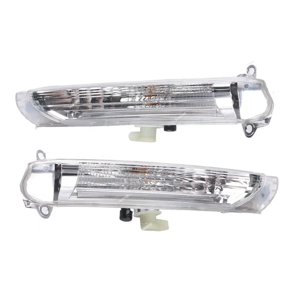 Luz de circulación diurna delantera para coche, Luz antiniebla DRL con lámpara indicadora de señal de giro para Porsche Cayenne 2008-2010