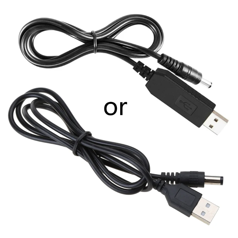 USB DC5V to 12V Adapter USB Cable Power Cable USB Wire for Router WIFI to Powerbank Step Up Converter Adapter