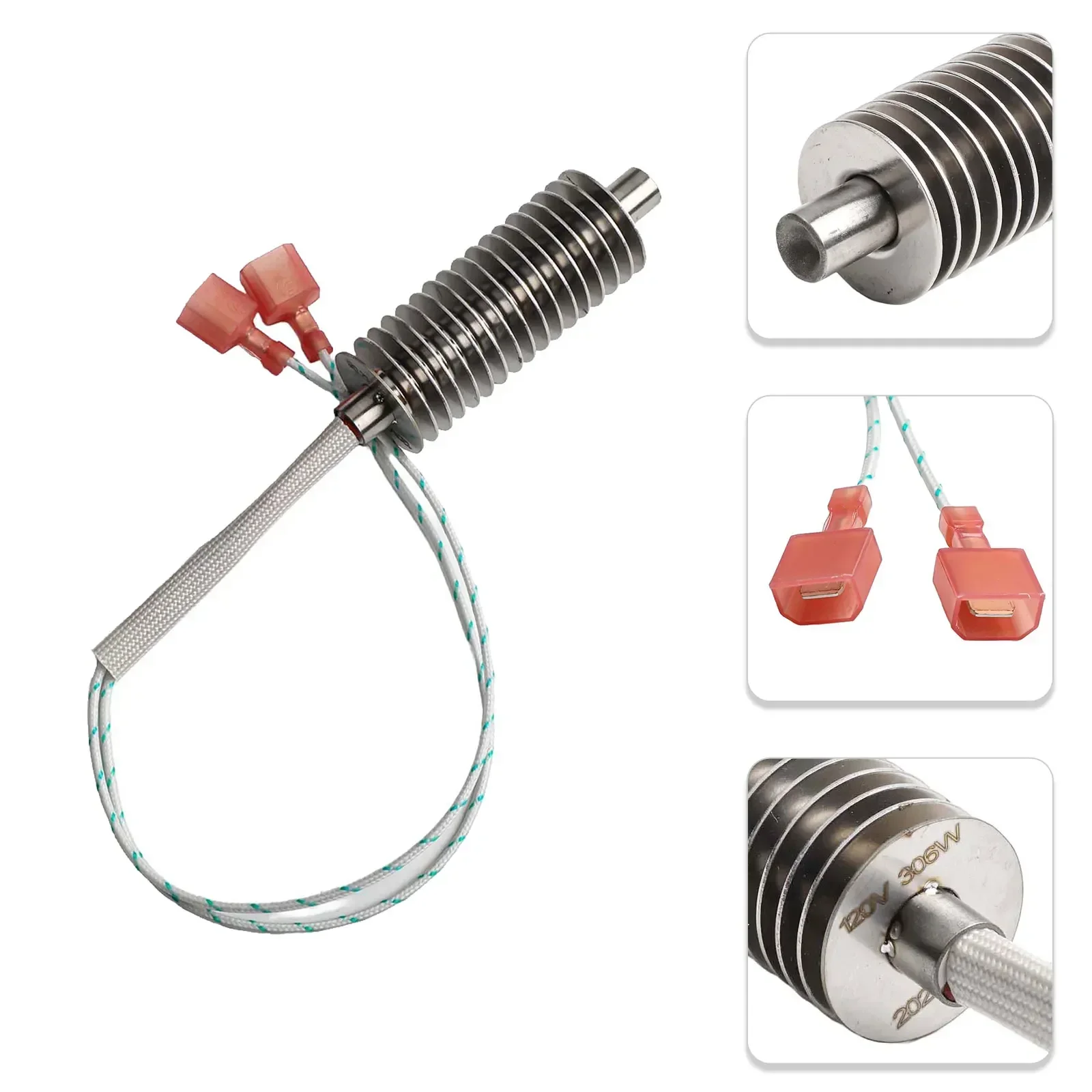 Precise Replacement Ignition Rod for Harman 320677200 Pellet Fireplace Ensures Efficient Performance with 17 Teeth Design