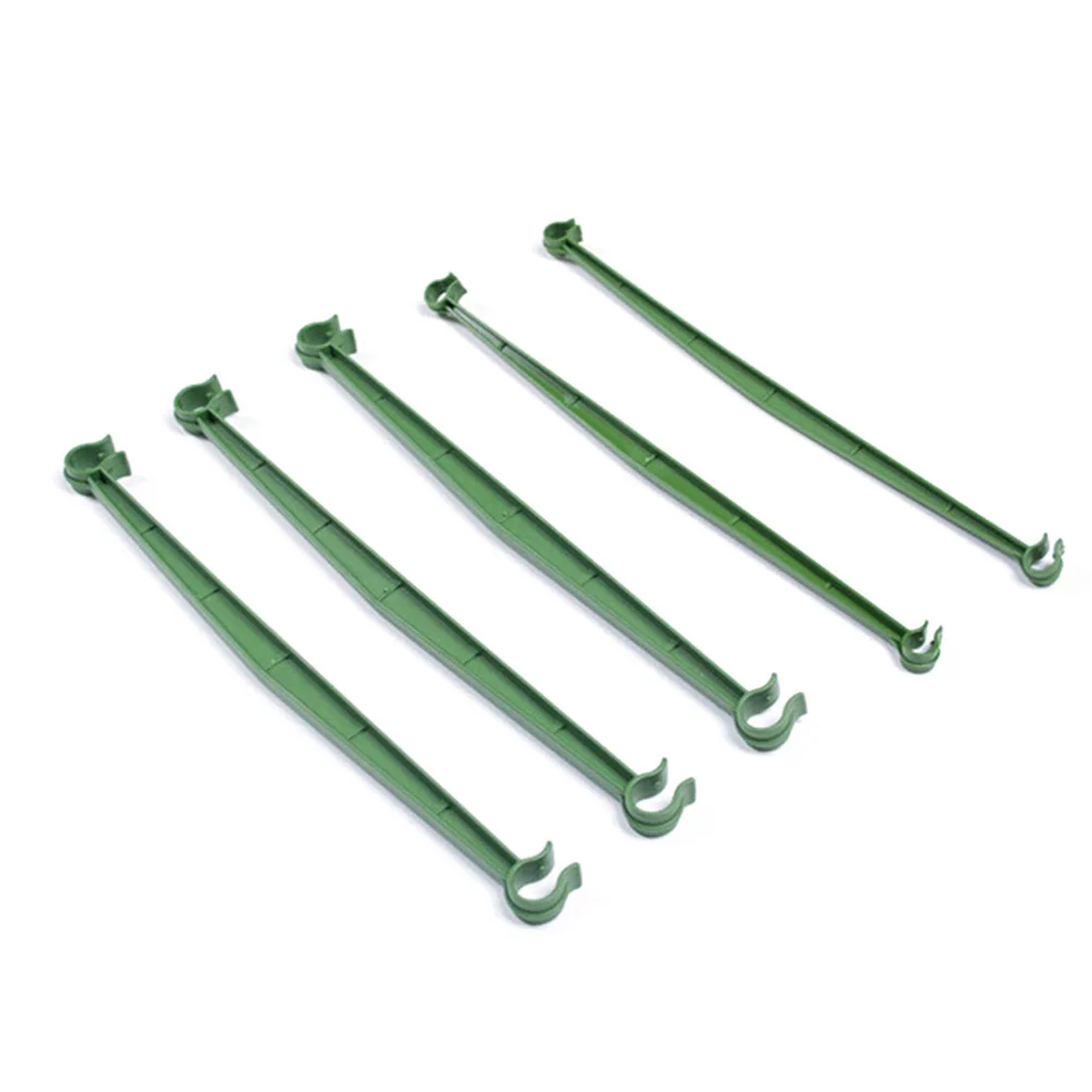 

24 Pcs Plastic Connection Parts Plant Expandable Support Trellis Gardening Rods Connectors Stake Arms