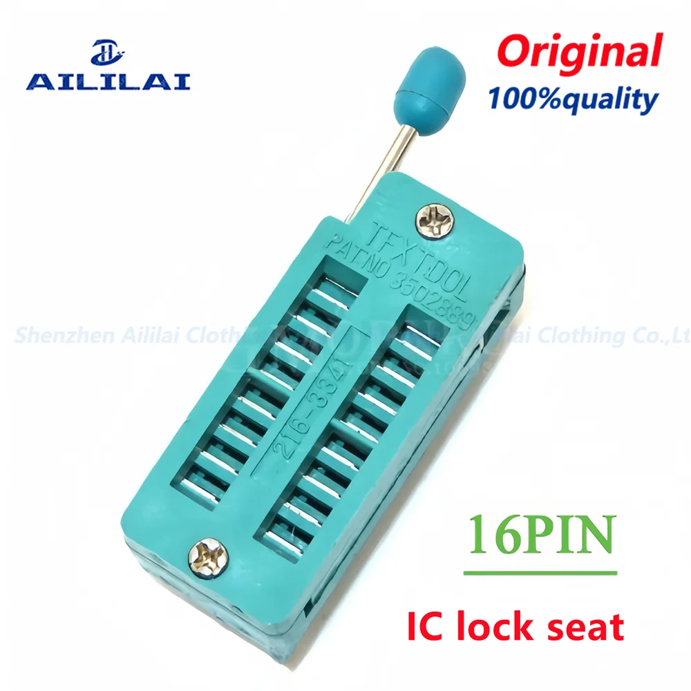 1pcs IC lock seat zif socket Test Universal zif sockets 14Pin/16Pin/18Pin/20Pin/24Pin/28Pin/40Pin 14P/16P/18P/20P/24/28/40P