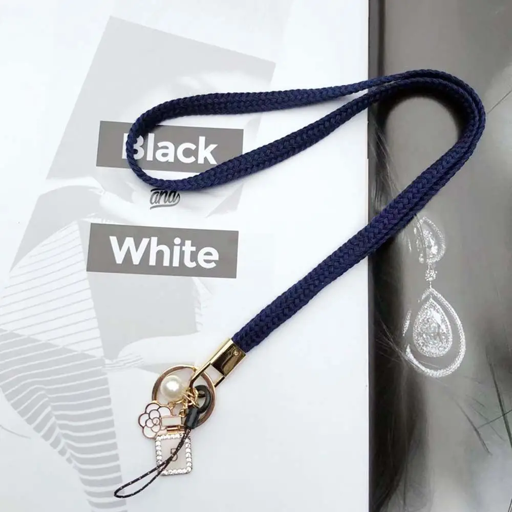 مفاتيح حامل النسيج حزام Neckband اكسسوارات الهاتف المحمول الأشرطة الهاتف الحبل المفاتيح الحبل حزام الرقبة