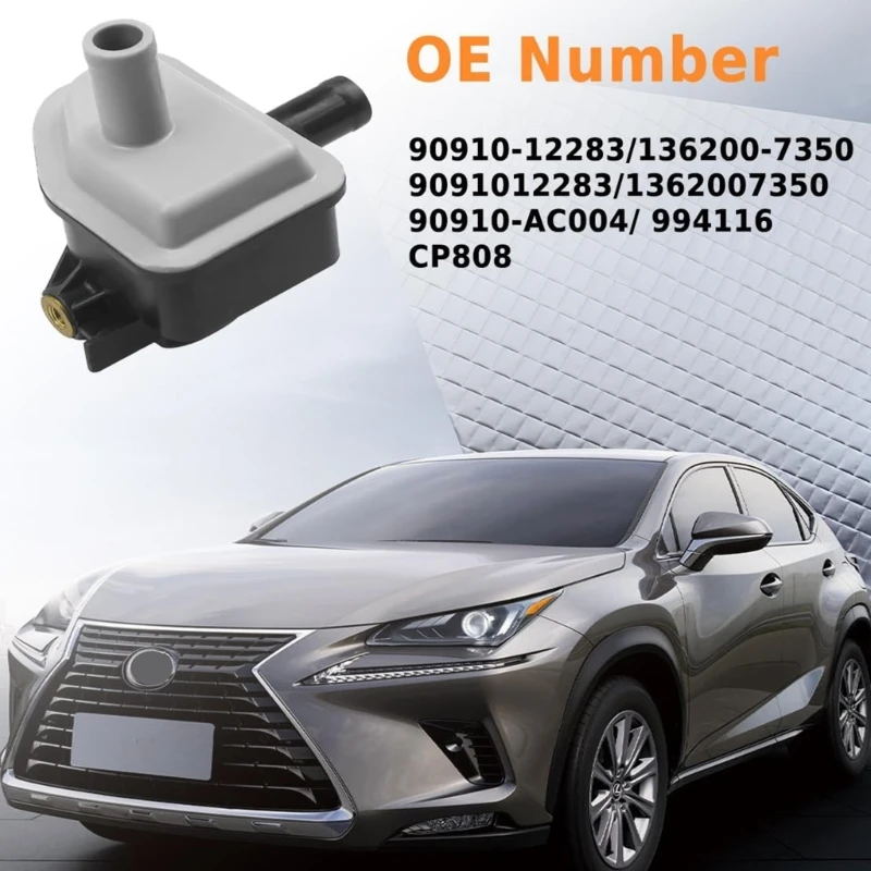 Công tắc chân không Solenoid 90910-AC004 90910-12283 136200-7350 Phần tự động D7YA