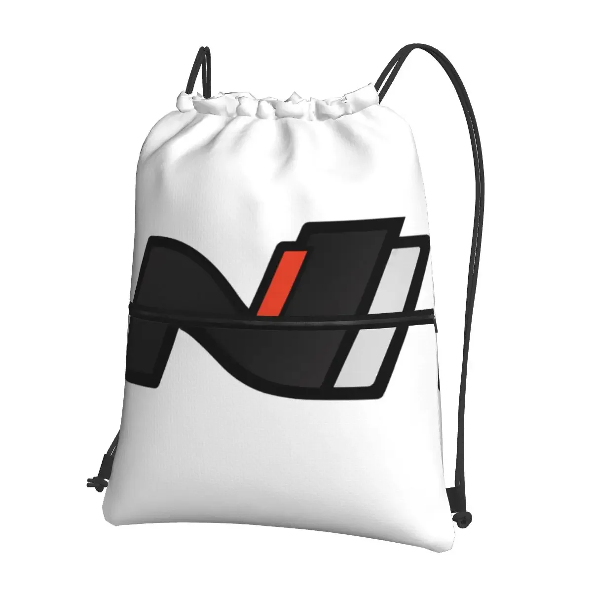 

Hyundai N Performance Portable Backpacks Drawstring Bag Fashion Drawstring Bundle Pocket Storage Bags For Travel Sport Man Woman