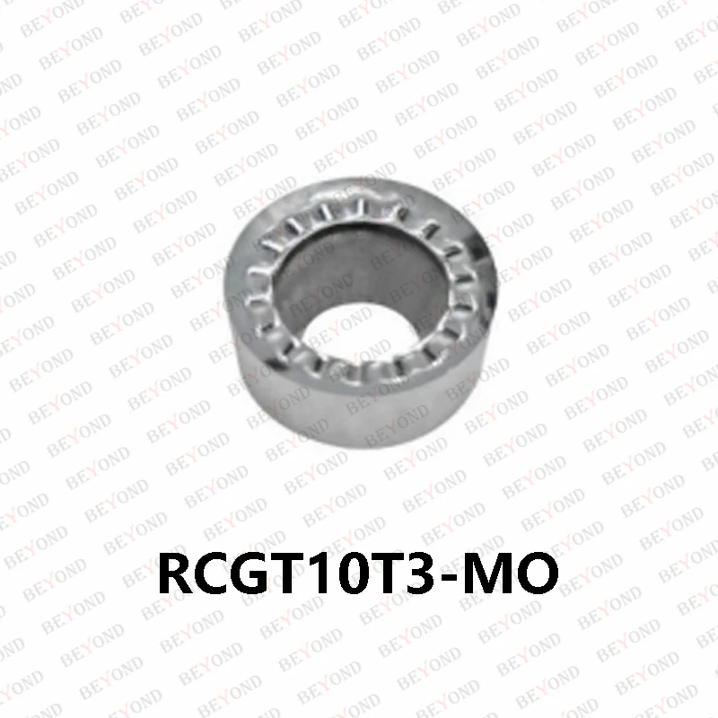 BEYOND RCGT RPGT 1003 10T3 1204 MO AK H01 Alat Pemotong Bubut Sisipan Karbida Penggilingan untuk Pengolahan Tembaga Aluminium