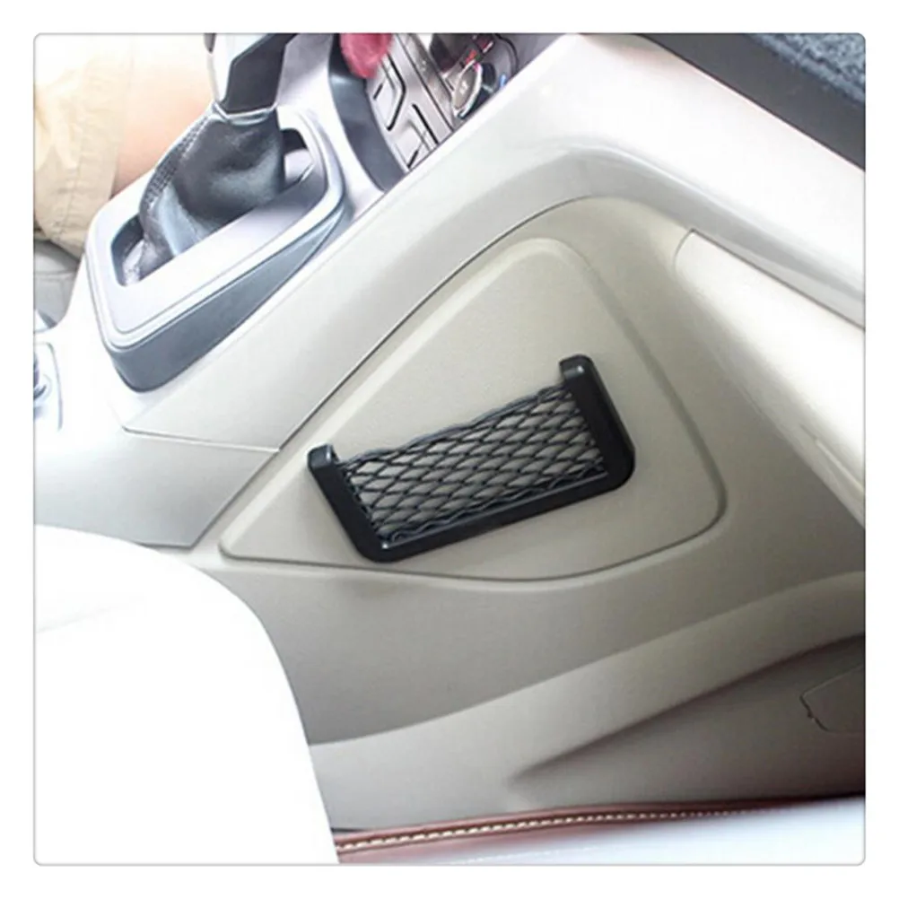 1psc Car Organizer Storage Bag Auto Paste Net Pocket for BMW Z3 M3 Convertible Mini 318ic 318ti 2002 - 2009