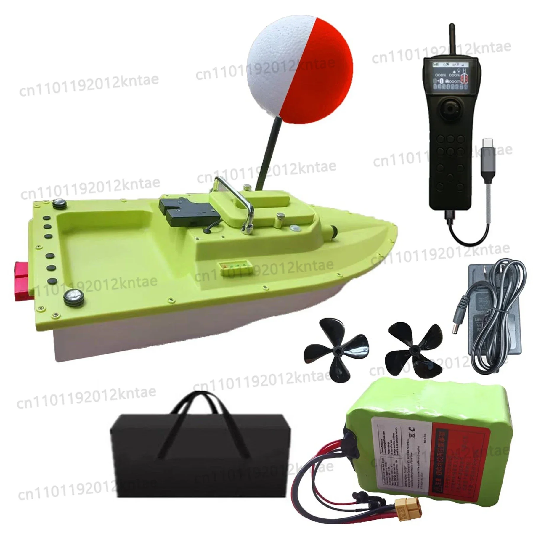 S80 Brushless Motor Super Speed Saltwater  Fishing Bait Boat  for Surf Fishing with Waterproof Meters/Second