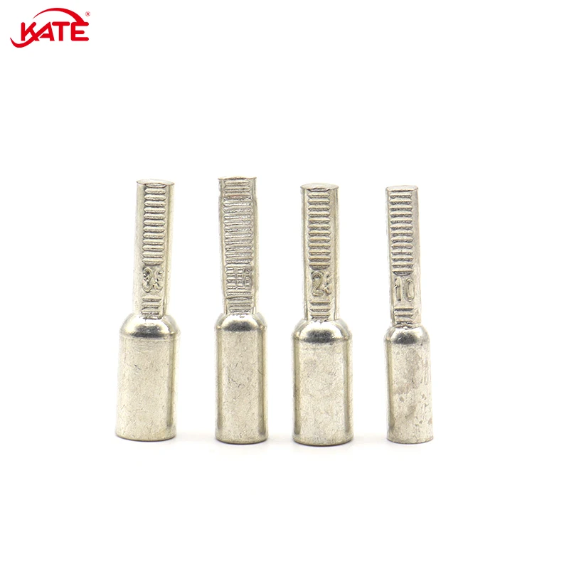 

5/10/25PCS Circuit Breaker Connector Plug-in Terminal Block Red Copper Tinned Lug For C45 DZ47 Air Switch 10-35mm² 8-2 AWG