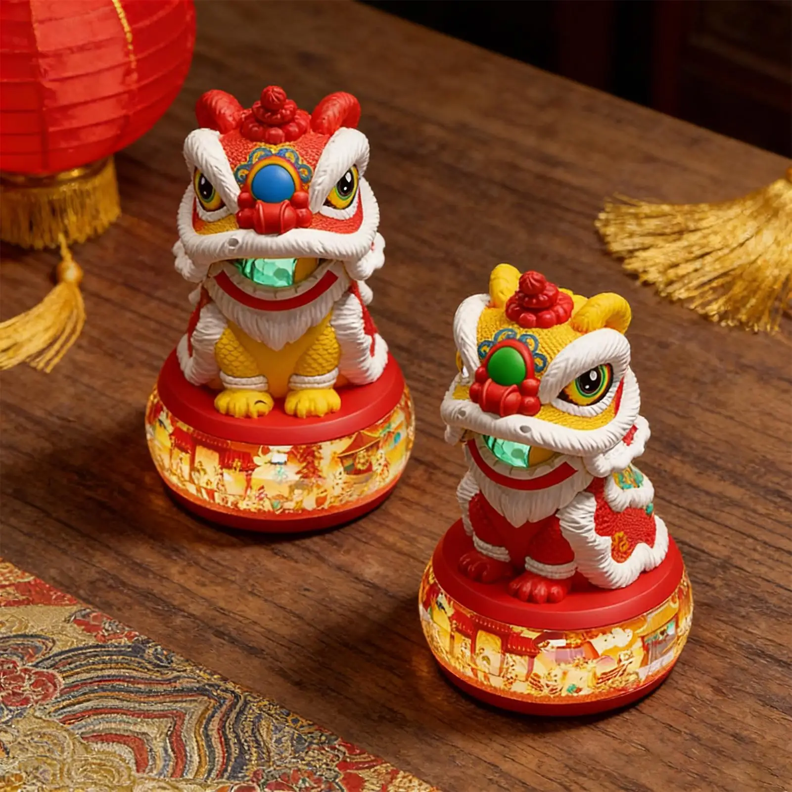 Atualizado dança elétrica leão iluminar brinquedos de dança musical bebê sons animais brinquedos criança sensorial educacional balanço interativo