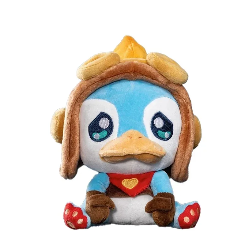 Genuine Goods in Stock LOL Teamfight Tactics Bill Duck 25CM Super Kawaii Game Anime Figure  Toys Holiday Gifts